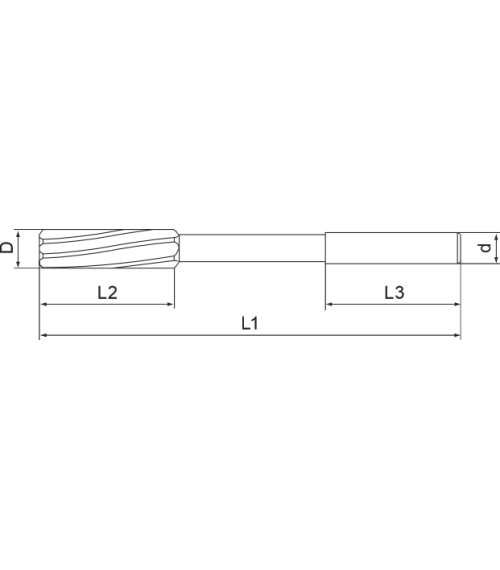 Escariadores para máquinas DIN 212
